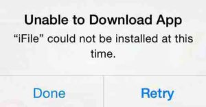 unable-to-download-app-ifile-couldn't-be-installed-at-this-time
