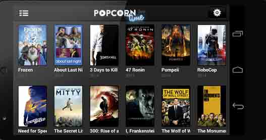 download-popcorn time android-tablet
