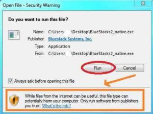 click-run-blue-stack-app-player-open-security-warning-300x223