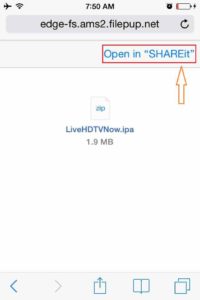 click-on-open-in-shareit-and-install-livehdtvnow-app-ios-iphone