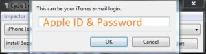 Apple ID & Password