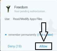 Allow-to-Launch-Freedom-App