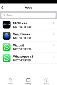 AppValley Unverified Apps