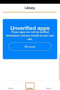 Unverified Apps