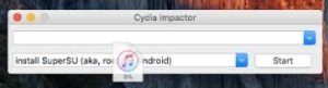 Drag and Drop Vidyo iPA to Cydia Impactor