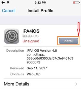 Tap-on-Install-iPA4iOS