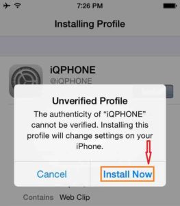 iQPhone Install