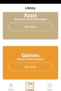 Click on Tweaks and Apps