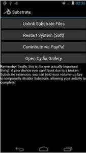 Cydia Substrate Apk on Android Root Permissions